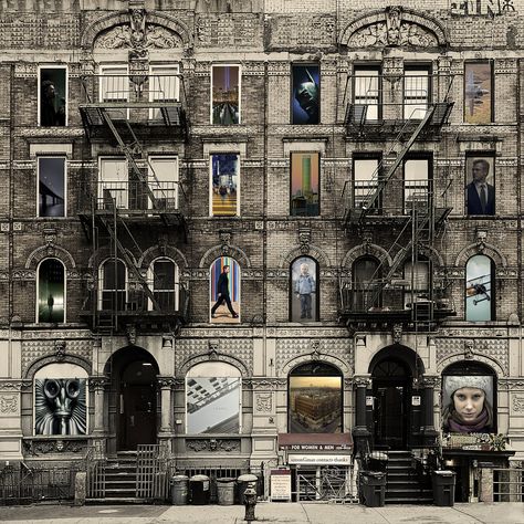 flickr heros - Physical Graffiti | Flickr - Photo Sharing! Led Zeppelin Physical Graffiti, Led Zeppelin Albums, 1920s Architecture, Avenue Q, St Marks Place, Physical Graffiti, John Paul Jones, John Bonham, Led Zep