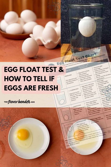 All about the egg float test and the science behind it, how to tell if eggs have gone bad, when to toss them, and how to properly store eggs. Bad Eggs Float, Egg Float Test, Types Of Eggs, Bad Eggs, Baking 101, Sri Lankan Recipes, Baking Basics, Breakfast Drink, Fresh Eggs