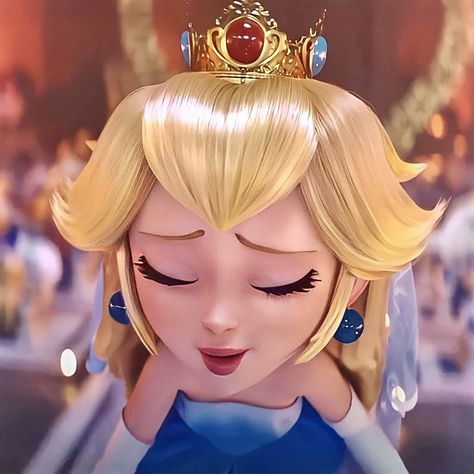 Princess Peach in ice dress from The Super Mario Bros Movie wedding scene Super Mario Bros Movie Princess Peach, Mario Movie Peach, Princess Peach Mario Movie, Peach Mario Movie, Princess Peach Movie, Peach Mario Bros, Peach Cosplay, Mario Movie, Super Mario Bros Games