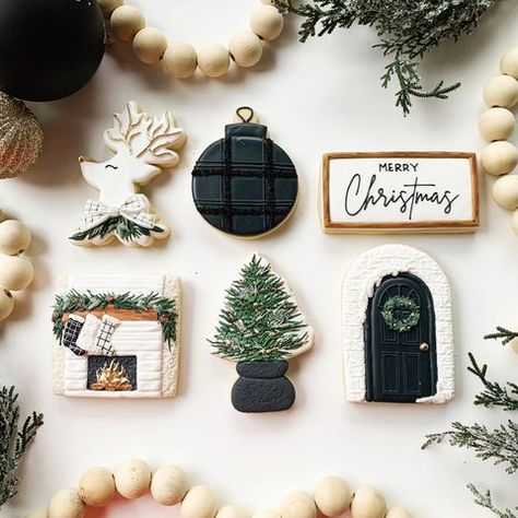 All Posts • Instagram Modern Christmas Cookies Decorated, Custom Christmas Cookies, Cookies Decoration, Cookie Sticks, Winter Cookie, Decorating Cookies, Christmas Food Dinner, Xmas Cookies, Christmas Sugar Cookies