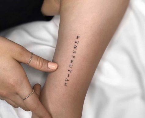 Small Birthday Tattoos For Women, Female Self Care, Self Care Tattoo Ideas, Beauty Products Organization, Self Care Tattoo, Unique Small Tattoos For Women, Perspective Tattoo, Perspective Tattoos, Products Organization