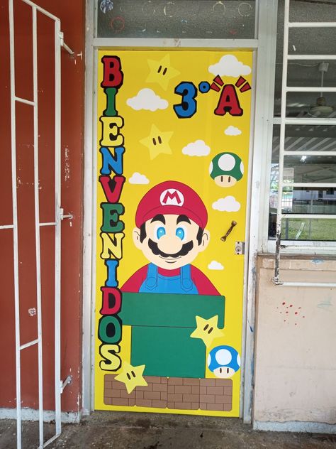 Ant Crafts, Class Door, Abstract Art Painting Diy, Classroom Door, Teaching Aids, Classroom Themes, Christmas Door, Mario Bros, Abstract Art Painting