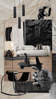 Check out saturnbl1ss's Shuffles Maximalism Interior, Interior Collage, Interior Design Principles, Mood Board Interior, Interior Architecture Drawing, Interior Design Presentation, Chic Interior Design, Interior Design Boards, Design Mood Board