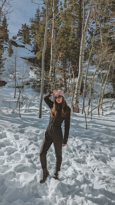 Ski suit, Aspen outfit, Aspen snow outfit, snow suit, snow body suit, snowboarding suit, cute suit, stylish ski suit, ASOS fitted ski jumpsuit, stylish ski jumpsuit, belted ski jumpsuit, Aspen look, that girl ski suit, that girl ski jumpsuit, black jumpsuit, colorful jumpsuit @liketoknow.it #liketkit https://liketk.it/3x8MJ Black Ski Suit Outfit, Jumpsuit Colorful, Aspen Snow, Ski Fit, Ski Jumpsuit, Beauty Gift Guide, Ski Girl, Colorful Jumpsuit, Snow Outfit