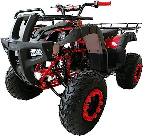 X-PRO 200 ATV Quad 4 Wheelers Utility ATV Full Size ATV Quad Adult ATVs Big Youth ATVs for Sale(Burgundy) Visit the X-PRO Store 4 Wheelers, Atv Quad, Reverse Gear, Four Wheelers, 4 Wheeler, Kill Switch, Pit Bike, All-terrain Vehicles, Atv Quads