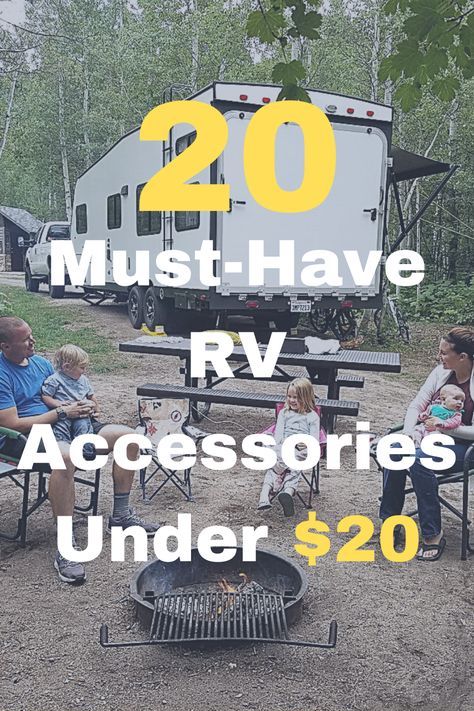 Rv Camper Must Haves, First Time Rv Camping Tips, Rv Camping Hacks Outdoor Ideas, Packing A Travel Trailer, Camping Needs For Camper, Trailer Hacks Diy Rv Camping, Rv Gadgets Travel Trailers, Rv Camping Tips And Tricks, Camp Trailer Must Haves