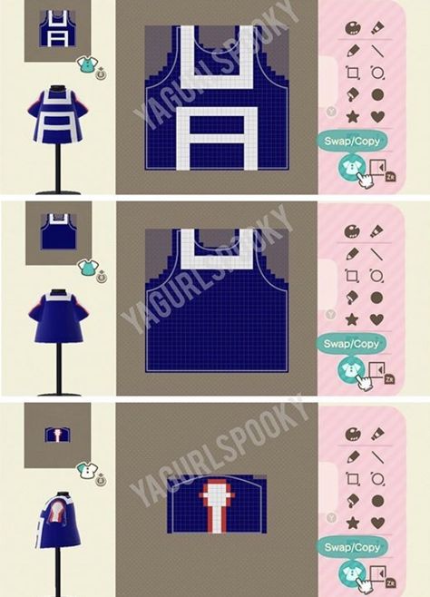 Mha Animal Crossing Designs, Mha Animal Crossing Clothes, Mha Animal Crossing, Acnh Mha, Anime Island, Animal Crossing Music, Seshomaru Y Rin, Acnh Clothes, Animal Crossing Memes