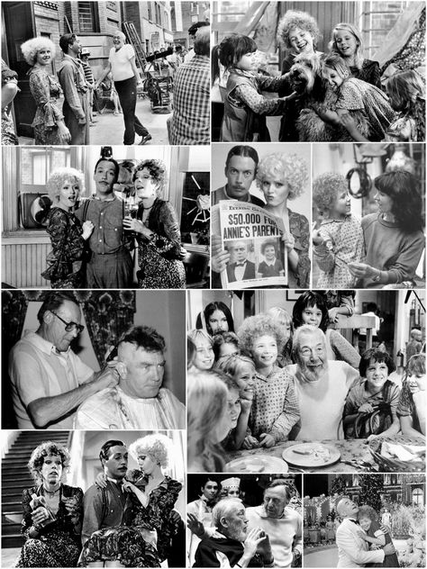 Annie 1982 Behind The Scenes, Lily St Regis, Grace Farrell, Geoffrey Holder, Ann Reinking, Edward Herrmann, Miss Hannigan, Albert Finney, Orphan Annie