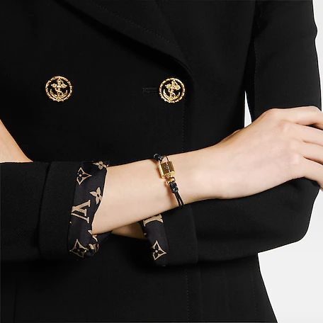 Bracelets Collection for Women | LOUIS VUITTON Leather Street Style, Layered Bracelet, Louis Vuitton Official, Layered Bracelets, Timeless Handbag, Bracelet Collection, Luxe Fashion, Designer Style, Braided Bracelets