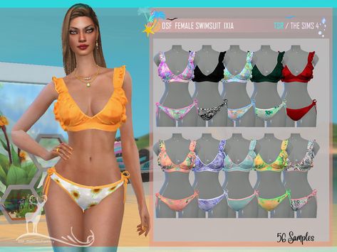 The Sims Resource - FEMALE SWIMSUIT IXIA Sims 4 Female Swimsuit, Sims 4 Clothing Sets, Female Swimsuit, Sims Packs, Sims 4 Body Mods, Sims 4 Dresses, Sims 4 Downloads, Sims 4 Mods Clothes, Sims 4 Cas