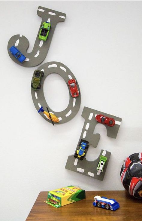 Hot Wheels Room, Craft Letters, Hot Wheels Birthday, Car Theme, Cars Room, Cars Theme Birthday Party, Car Bedroom, Toddler Boys Room, Car Themes