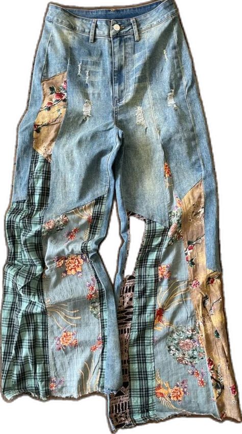 Leg Patchwork, Ropa Upcycling, Fun Jacket, Star Struck, Estilo Hippie, Ropa Diy, Upcycled Fashion, Refashion Clothes, Dreams Come True