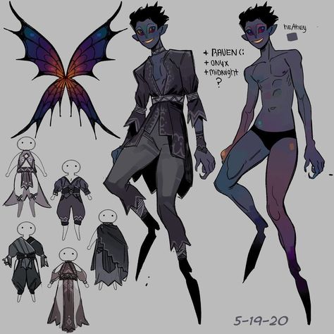 Punk Fairy Art, Dialingnumber9 Art, Dark Fairy Character Design, Humanoid Concept Art, Dark Faries, Alien Character Design Male, Dnd Fairy Character, Fairy Dnd Character, Alien Concept Art Character Design