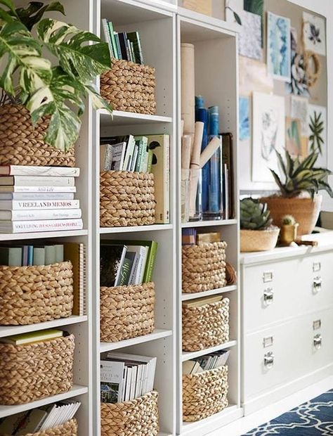 15 Organization Ideas for a Cozy Home Desk Cubby, Cubby Organizer, Cubby Shelf, Shelf Bins, The Home Edit, Smart Storage, Diy Desk, Home Office Organization, Easy Organization