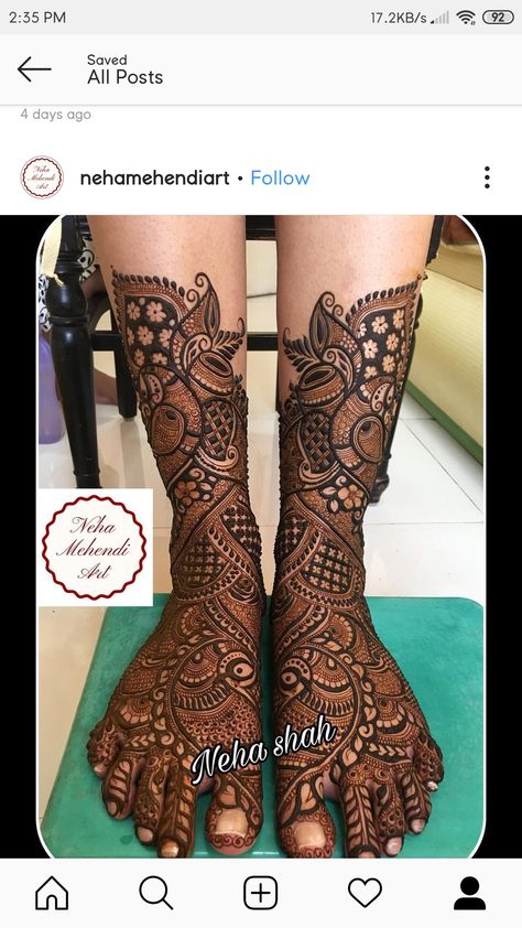 Leg Dulhan Mehndi Design, Mehndi Designs Legs Indian Weddings, Full Leg Bridal Mehendi Designs, Mehndi Designs For Legs Bridal, Bridal Mehndi Designs Feet Brides, Full Leg Mehendi Design Bridal Mehndi, Leg Mehndi Bridal, Bridle Mehndi Design Pakistani, Dulhan Mehndi Designs For Leg