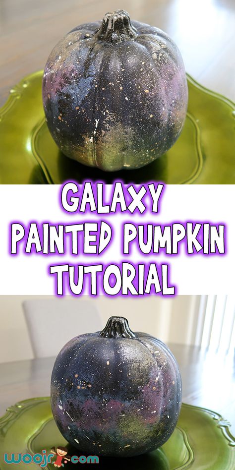 Galaxy Pumpkin, Cute Pumpkin Faces, Paper Pumpkin Craft, Pumpkin Stencils Free, Pumpkin Tutorial, No Carve Pumpkin Decorating, Halloween Pumpkins Painted, Pumpkin Carving Patterns, Halloween Games For Kids