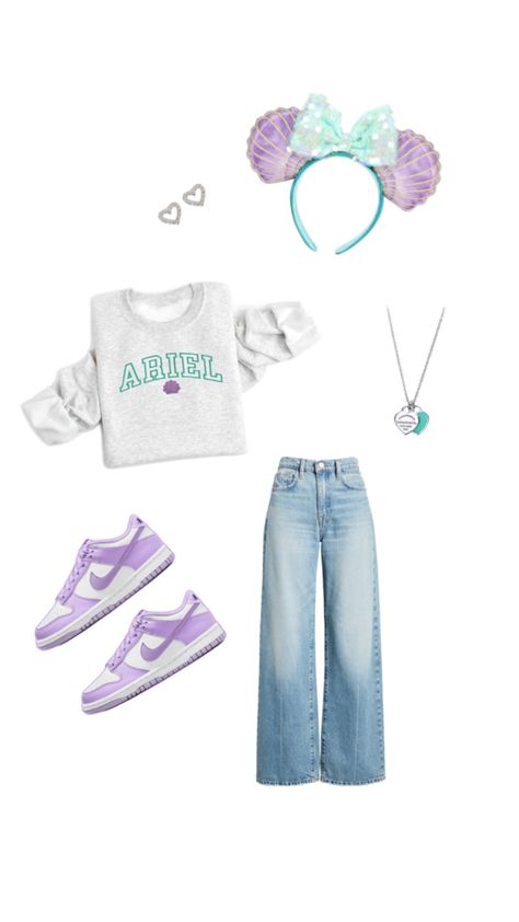 #disney #ariel #outfit Ariel Disney Outfit, Ariel Outfit, Ariel Disney, Disneyland Outfits, Disney Outfit, Disney Ariel, Disney Outfits, Ariel, Disneyland