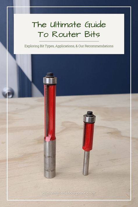 Looking to understand what types of router bits you need? Check out this guide to explore the different types, what they're used for, and understand how to choose the best one for your project. Router Bit Types, Router Bit, Router Bits, What Type, Ways To Save Money, Ways To Save, Router, Different Types, Are You The One