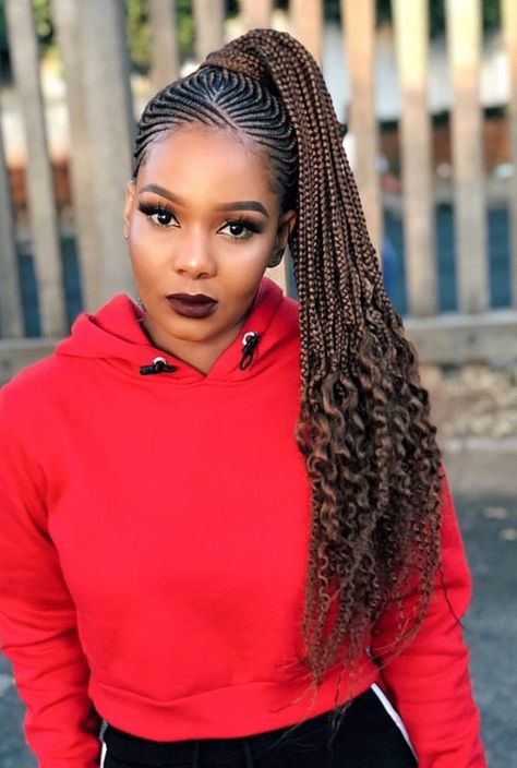 Braided Updo Cornrows, Cornrows Ideas, Cornrow Ponytail, Cabello Afro Natural, Cornrows Braids For Black Women, Tan Skin Blonde Hair, Ghana Braids, African Hair Braiding Styles, Braids Hairstyles Pictures