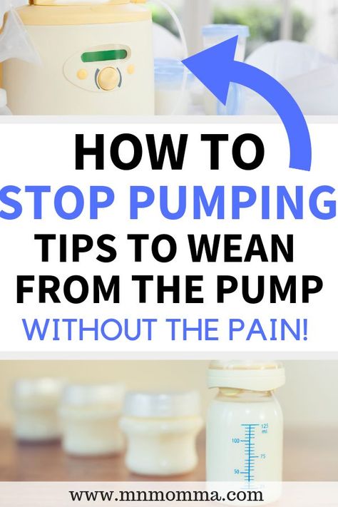 How to Stop Pumping Breast Milk Fast and Effectively! Quickly learn how to stop breastfeeding and pumping without the pain. These tips will help you create a schedule to stop pumping breast milk at work and at home. It also has great tips for relieving pain that you might feel from engorgement when stopping pumping. You can use cabbage leaves to relieve pain from breastfeeding engorgement! #breastfeeding #pumping #weaning #stoppumping #momtips #schedule #fast #pumpingatwork #milksupply #nursing Breastfeeding Schedule, Pumping Tips, Pumping Breastmilk, Stopping Breastfeeding, Pumping Moms, Power Foods, Baby Sleep Problems, Breastfeeding And Pumping, Milk Supply