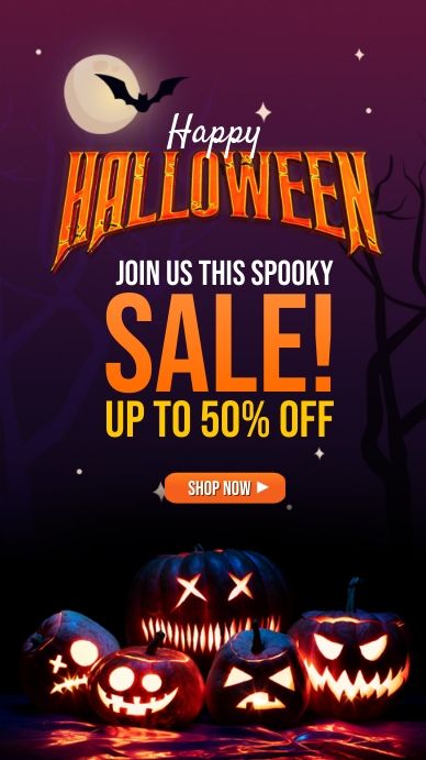 15% Discount Poster, Halloween Promotion Design, Halloween Ads Design, Halloween Ads, Halloween Promotion, Halloween Promotions, Promo Flyer, Halloween Social, Halloween Discount