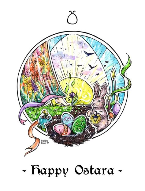 Ostara Art, Happy Ostara, Witch Holidays, Wheel Of Year, Pagan Sabbats, Wiccan Sabbats, Solstice Celebration, The Wheel Of The Year, Green Witchcraft