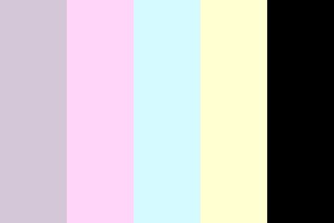 Melanie Martinez Crybaby color palette Melanie Martinez Color Palette, Dreamcore Color Palette, Dreamcore Character, Melanie Martinez Makeup, Colour Pallettes, Pity Party, Colour Painting, Design Palette, Pastel Colour Palette