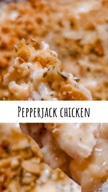 Chicken And Pepper Jack Cheese Recipes, Pepperjack Chicken Casserole, Pepper Jack Chicken Casserole, Pepperjack Chicken, Pepper Jack Cheese Recipes, Lori Conway, Jacques Pepin Recipes, Casserole Meals, Chicken Dressing