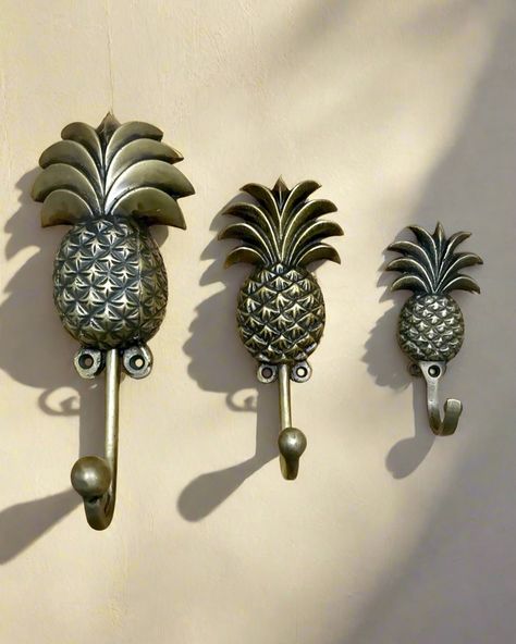 I guess you could say we have this thing for Pineapples… 🍍 Here’s a little “taste” of some of our faves! 🍍🍍🍍 #pineappletraders #pineapples #pineapplehooks #pineappletoiletrollholder #pineappledoorknocker #brass #hooks #tropicalinteriors #brasshardware #goldcoast #afterpay #zippayau Pineapple Door Knocker, Tropical Interiors, Bali Villas, Brass Pineapple, Spring Refresh, Brass Hooks, Brass Hook, Toilet Roll Holder, Roll Holder