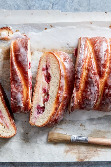 Raspberry Danish, Mascarpone Recipes, Baking Lessons, Cream Cheese Eggs, Breakfast Pastries, Nyt Cooking, Lemon Raspberry, Sweet Breads, Instant Yeast