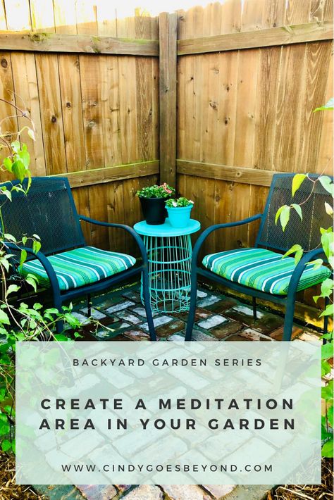 Create a meditation area in your garden by including these fundamental elements. Relax, write, think, daydream, draw or meditate in your own special space.  #backyardgardenseries #createameditationareainyourgarden Meditation Patio, Outdoor Meditation Space, Outdoor Meditation, Shade Garden Plants, Meditation Corner, Meditation Garden, Meditation Area, Outdoor Living Design, Backyard Paradise