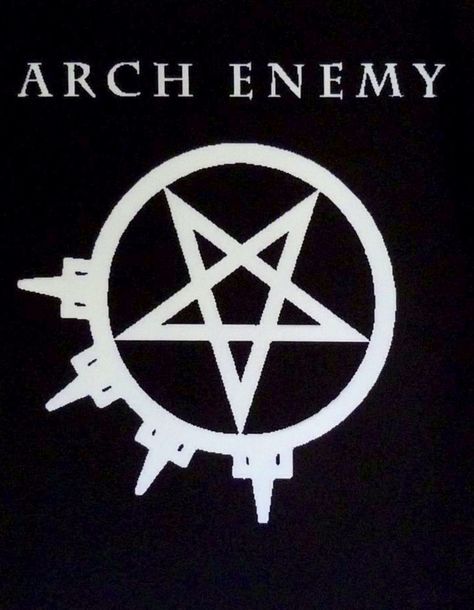 AE Arch Enemy Logo, Wages Of Sin, Metal T Shirt, Arch Enemy, Metal T Shirts, Circle Logo, Uk London, Circle Logos, Rock Posters