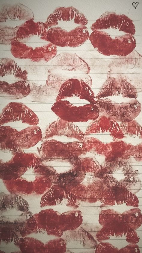 Kiss Mark Wallpaper, Kiss Mark Aesthetic, Aesthetic Kisses, Kiss Aesthetic, Pink Kisses, Kiss Mark, Cherry Kiss, Lipstick Mark, Ill Miss You