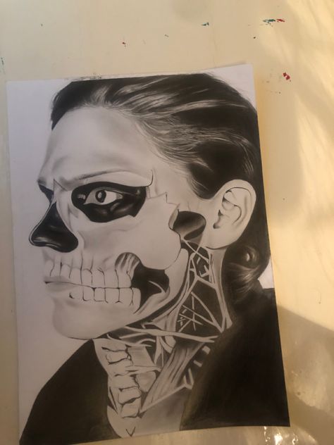 Tate Langdon Drawing, Evan Peters Drawing, Tate Langdon, Story Drawing, Evan Peters, Horror Story, American Horror, American Horror Story, Art Sketchbook