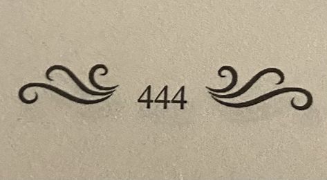 444 Tattoo Design, 444 Angel Tattoo, Number 444 Tattoo, Angel Number 444 Tattoo, 222 Tattoo Ideas, 444 Tattoo Ideas, Angel Number 444, 444 Tattoo, Bum Tattoo