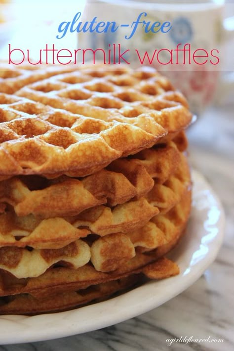 Buttermilk Waffles Gluten Free, Gf Waffles Gluten Free, Pancakes Buttermilk, Buttermilk Waffles Recipe, Gf Pancakes, Buttermilk Waffles, Paleo Pancakes, Waffle Ingredients, Gluten Free Waffles