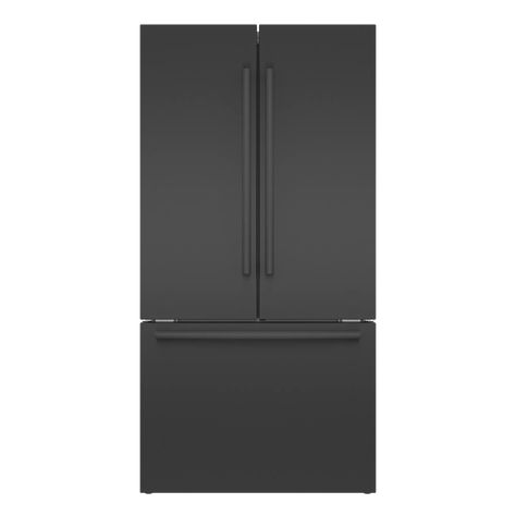 BOSCH - B36CT80SNB - French Door Bottom Mount Refrigerator Bosch 800 Series, Refrigerator With Ice Maker, Counter Depth French Door Refrigerator, Bosch Appliances, Counter Depth Refrigerator, Kitchen Appliances Refrigerators, Freestanding Fridge, Stainless Steel Refrigerator, Counter Depth