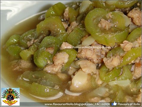 Patola is one of my favorite vegetables. I like how subtle it tastes yet quite distinctive and its soft texture you get can still have a b... Iloilo Food, Philippines Recipes, Food Trip, Filipino Dishes, Pinoy Food, Filipino Recipes, Ground Pork, Other Recipes, Soft Texture