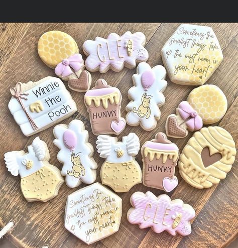 Winnie The Pooh Baby Shower Cookies, Winnie The Pooh Cookies, Winnie The Pooh Baby Shower Cookies Girl, Pooh Bear Cookies Decorated, Classic Winnie The Pooh Cookies, Classic Winnie The Pooh Cookies Decorated, Winnie The Pooh Sugar Cookies Baby, Winnie The Pooh Cookies Baby Girl, Vintage Pooh Cookies