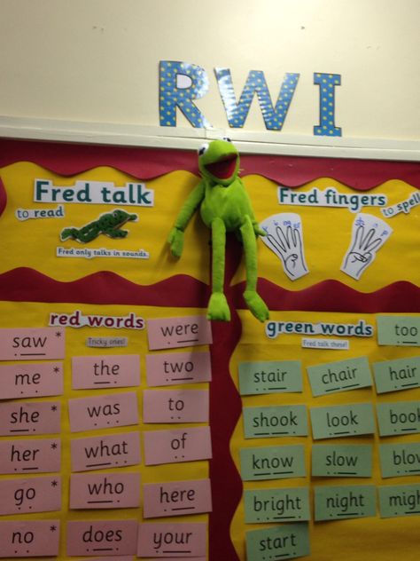 Read Write Inc display. Green and Red words Red Words Phonics, Rwi Phonics Read Write Inc, Eyfs Writing Display, Read Write Inc Phonics Display, Read Write Inc Display, Rwi Phonics Display, Rwi Phonics, Reception Phonics, Read Write Inc Phonics