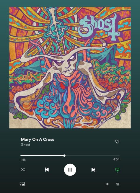 Mary On A Cross Ghost, Mary On A Cross, A Cross, Ghost, Music