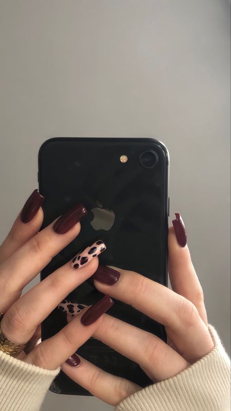 Panther Nails Designs, Pantera Nails, Panther Nails, Panthers Nails, Autumn Nails, Nails Design, Trendy Nails, Red Nails, Stylish Nails