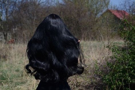 Long Black Hair, Long Black, Black Hair, Follow Me, Trees, Hair, Black