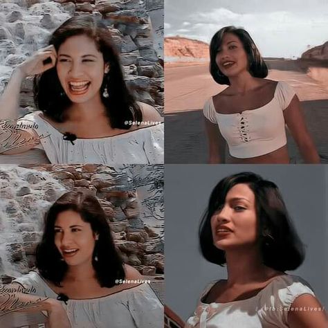 Selena Quintanilla Bob Haircut, Selena Quintanilla Haircut, Selena Short Hair Quintanilla, Selena Quintanilla Short Hair, Selena Quintanilla Movie, Selena Quintanilla Hair, Latina Short Hair, Oldies Fashion, Jennifer Lopez Selena