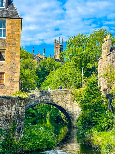 Dean Village Edinburgh, Edinburgh Uk, Edinburgh Restaurants, Scott Monument, Village Map, Edinburgh Travel, Scotland Map, Gallery Of Modern Art, Most Haunted Places