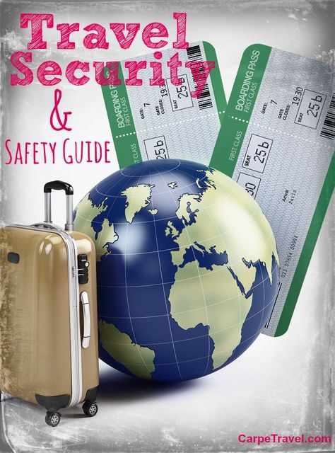 A travel security and safety guide to help educate travelers on safety so they can be more at ease when on the road (or plane, boat, train, hot-air balloon, whatever!). Click through to read more. http://carpe-travel.com/guide-travel-security Hotel Security, Travel Safety Tips, Working Abroad, Moving To Germany, Travel Security, Healthy Travel, Security Tips, Travel Safety, Kids Travel