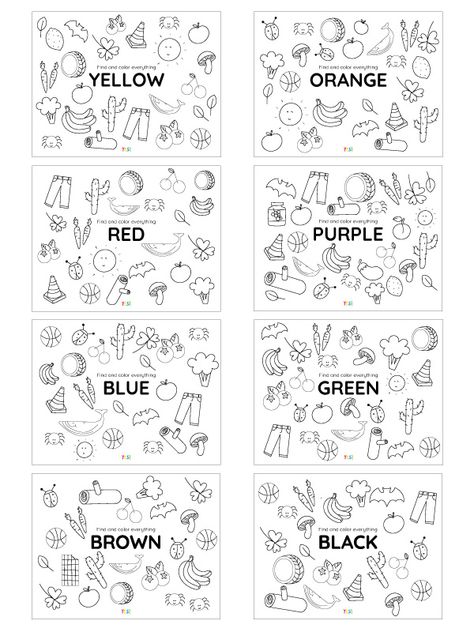 Printable Coloring Pages of Colors - YES! we made this Purple Coloring Page, Magic Doodle, Shapes Lessons, Coloring Pages Ideas, Emotions Preschool, Doodle Artwork, Preschool Room, Pages Ideas, Name Tracing Worksheets