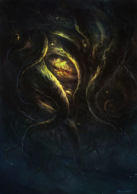 Yog-Sothoth by Satibalzane.deviantart.com on @DeviantArt Yog Sothoth Art, Lovecraft Monsters, Cthulhu Fhtagn, Lovecraft Art, Yog Sothoth, Lovecraft Cthulhu, Weird Fiction, Lovecraftian Horror, Eldritch Horror