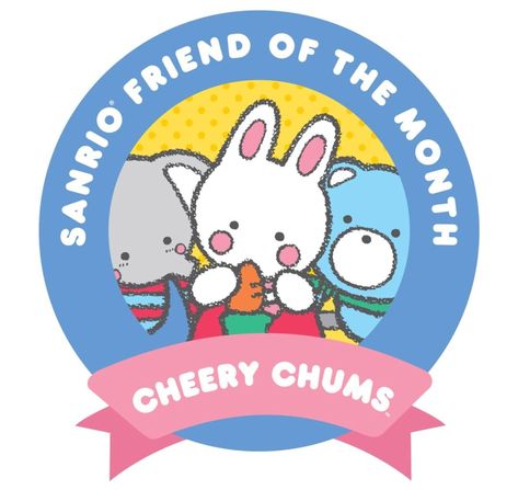 Let’s cheer for the Cheery Chums. This gleeful trio is the “Sanrio Friend Of The Month” for July! Sanrio Friend Of The Month, Sanrio Things, Sanrio Collection, Kawaii Sanrio, Hello Kitty Iphone Wallpaper, Summer Is Here, Sanrio Characters, Say Hello, Baby Names