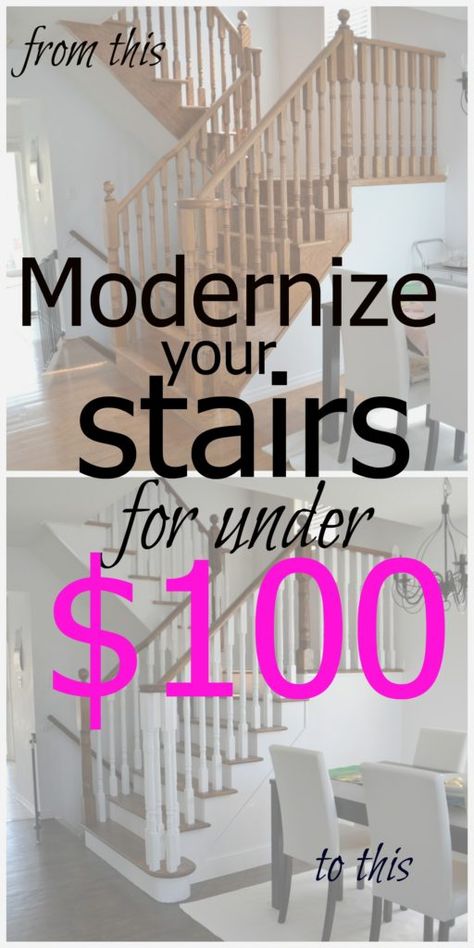 Diy Hardwood Floor Refinishing, Stairs Remodeling, Stairs Upgrade, Redo Stairs, Stair Railing Makeover, Diy Hardwood Floors, Diy Staircase Makeover, Diy Stair Railing, Stairs Makeover Ideas